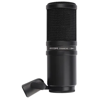 Microphone dynamique ZDM1 de Zoom - Noir