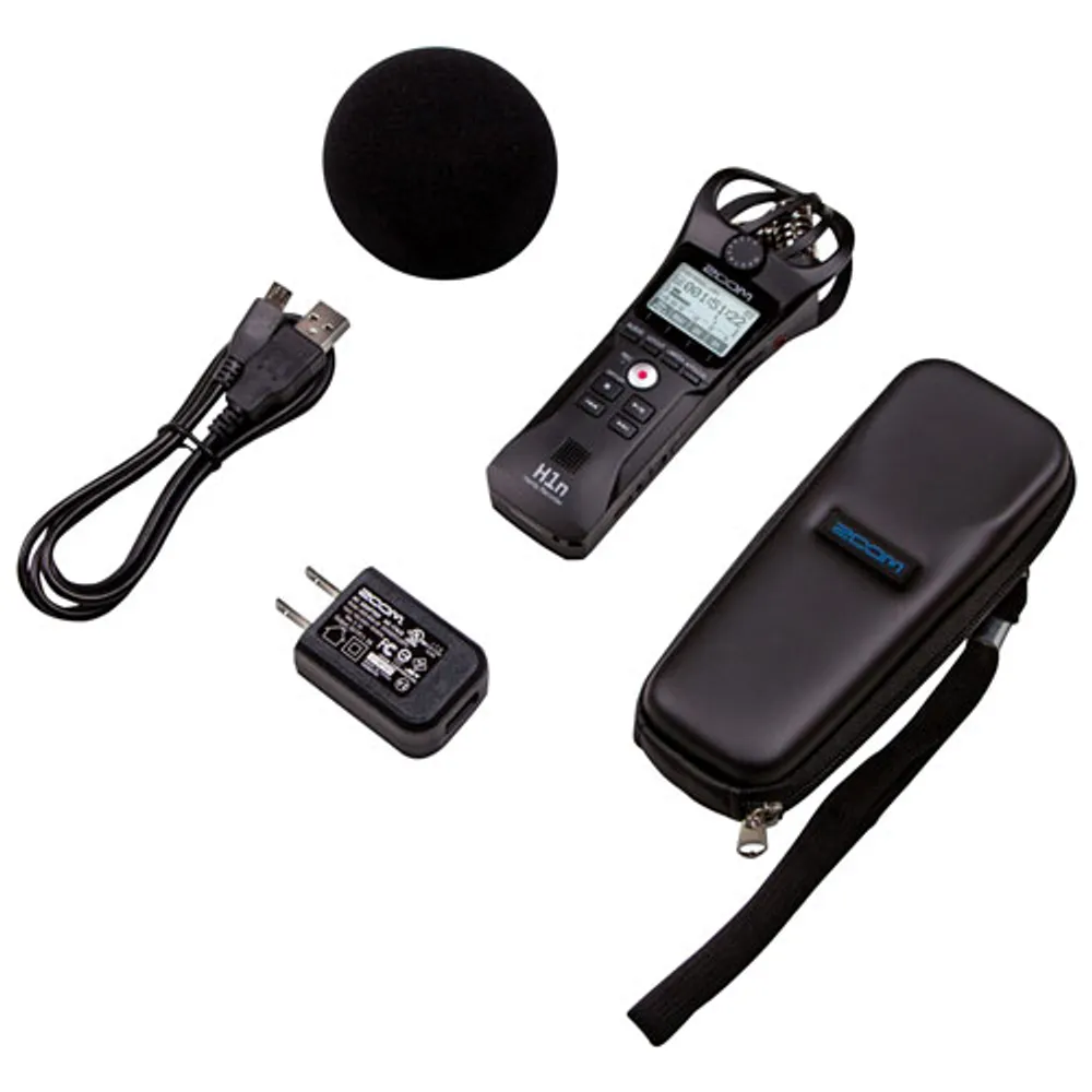 Zoom H1N Voice Recorder Value Pack (ZH1NVP) - Black
