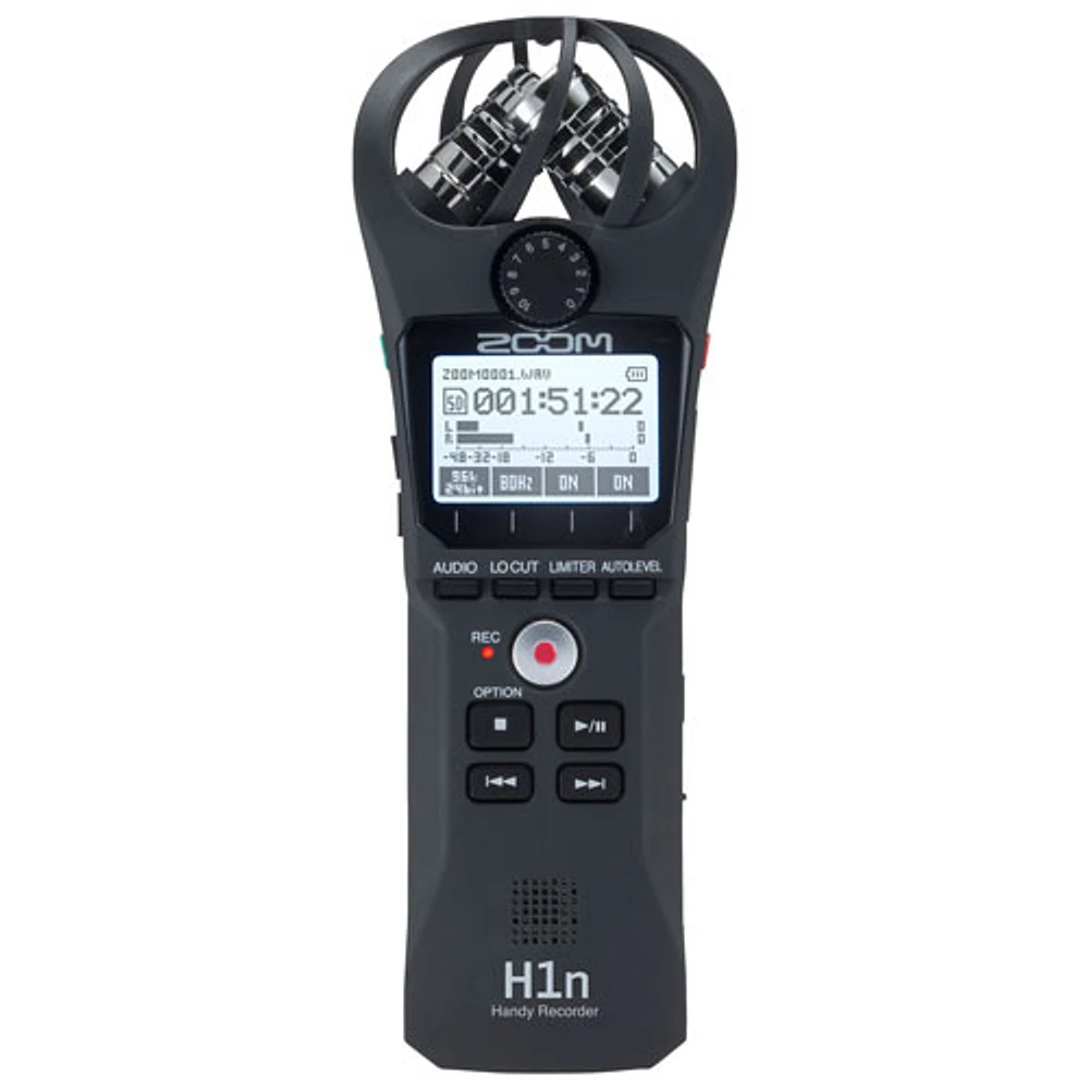 Zoom H1N Voice Recorder Value Pack (ZH1NVP) - Black