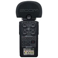 Zoom WSH-6 Foam Windscreen for XYH-6 XY Microphone (ZWSH6) - Black