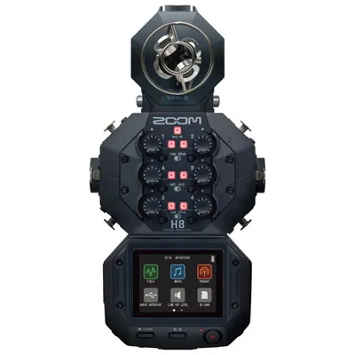 Zoom VRH-8 Ambisonics VR Micophone Capsule for the Zoom H8 (ZVRH8) - Black