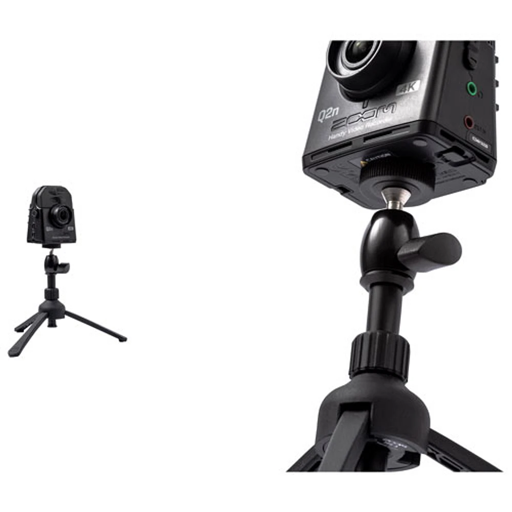 Zoom TPS-5 1/4" Table Top Tripod Stand (ZTPS5) - Black