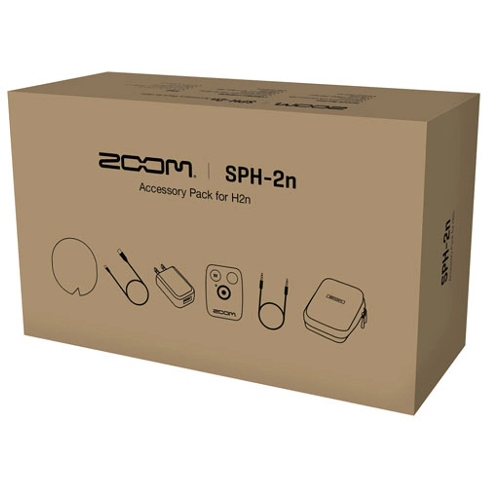 Ensemble d'accessoires ZSPH2N de Zoom pour enregistreur H2n