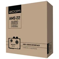 Zoom AMS-22 2*2 Audio Interface (ZAMS22)