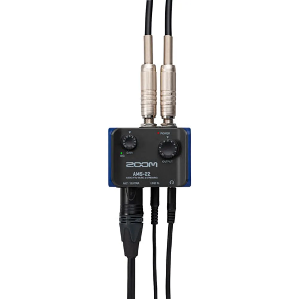 Zoom AMS-22 2*2 Audio Interface (ZAMS22)