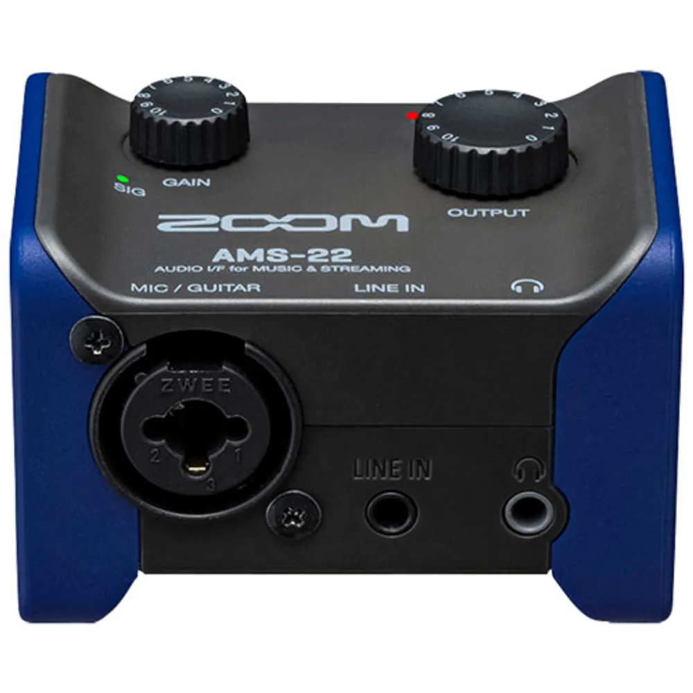 Zoom AMS-22 2*2 Audio Interface (ZAMS22)