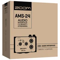 Zoom AMS-24 2*4 Audio Interface (ZAMS24)