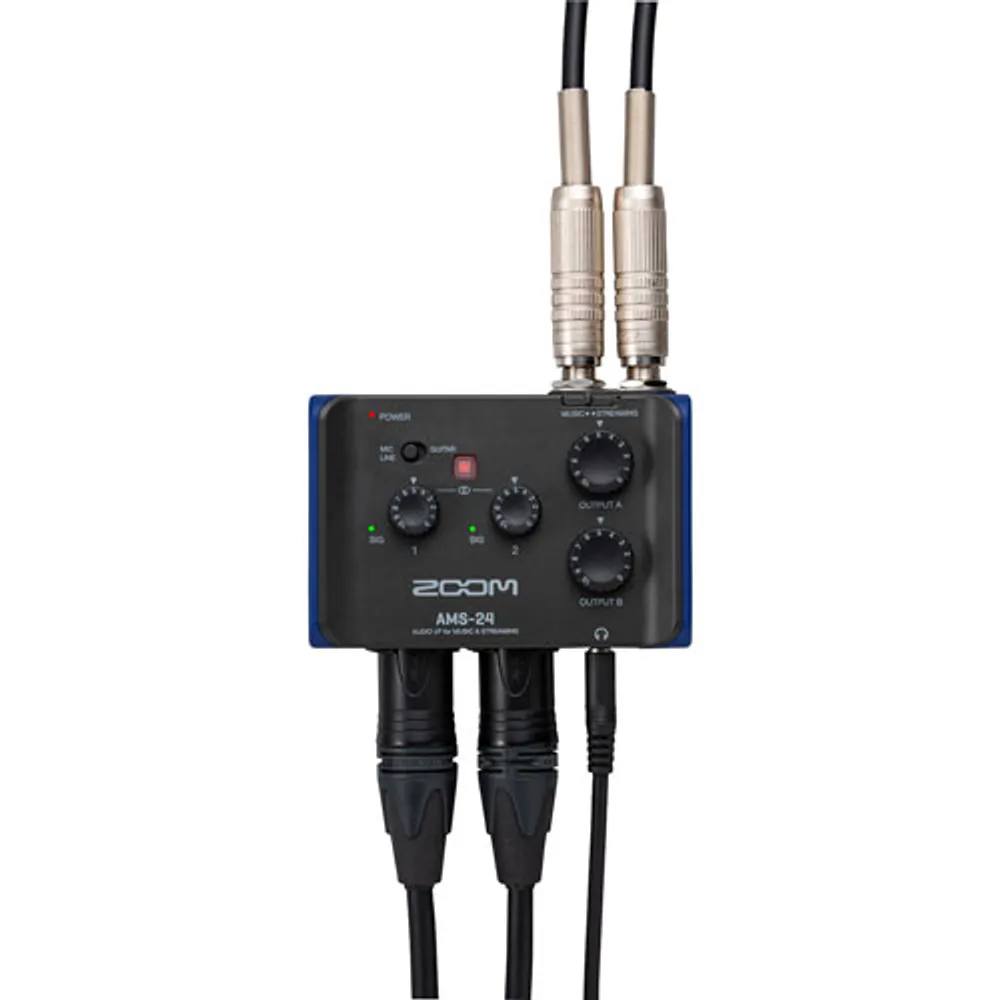 Zoom AMS-24 2*4 Audio Interface (ZAMS24)
