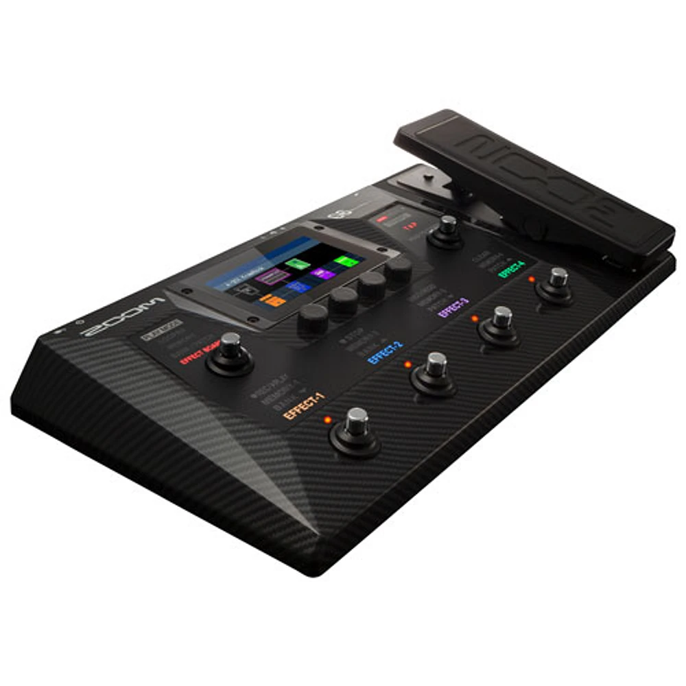 Zoom G6 Multi-Effects Processor for Guitarists (ZG6) - Black