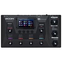 Zoom B6 Bass Multi-Effects Processor (ZB6) - Black