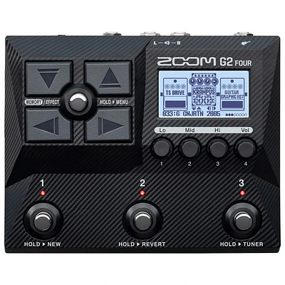 Zoom G2FOUR Multi-Effects Processor (ZG24) - Black