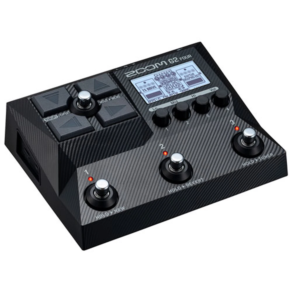 Zoom G2FOUR Multi-Effects Processor (ZG24) - Black