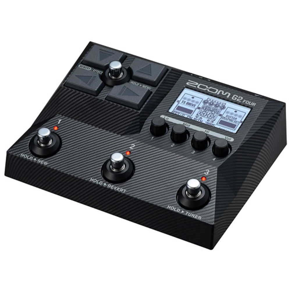 Zoom G2FOUR Multi-Effects Processor (ZG24) - Black