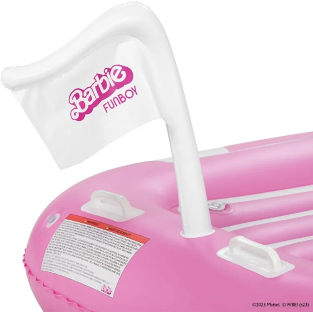 barbie inflatable boat