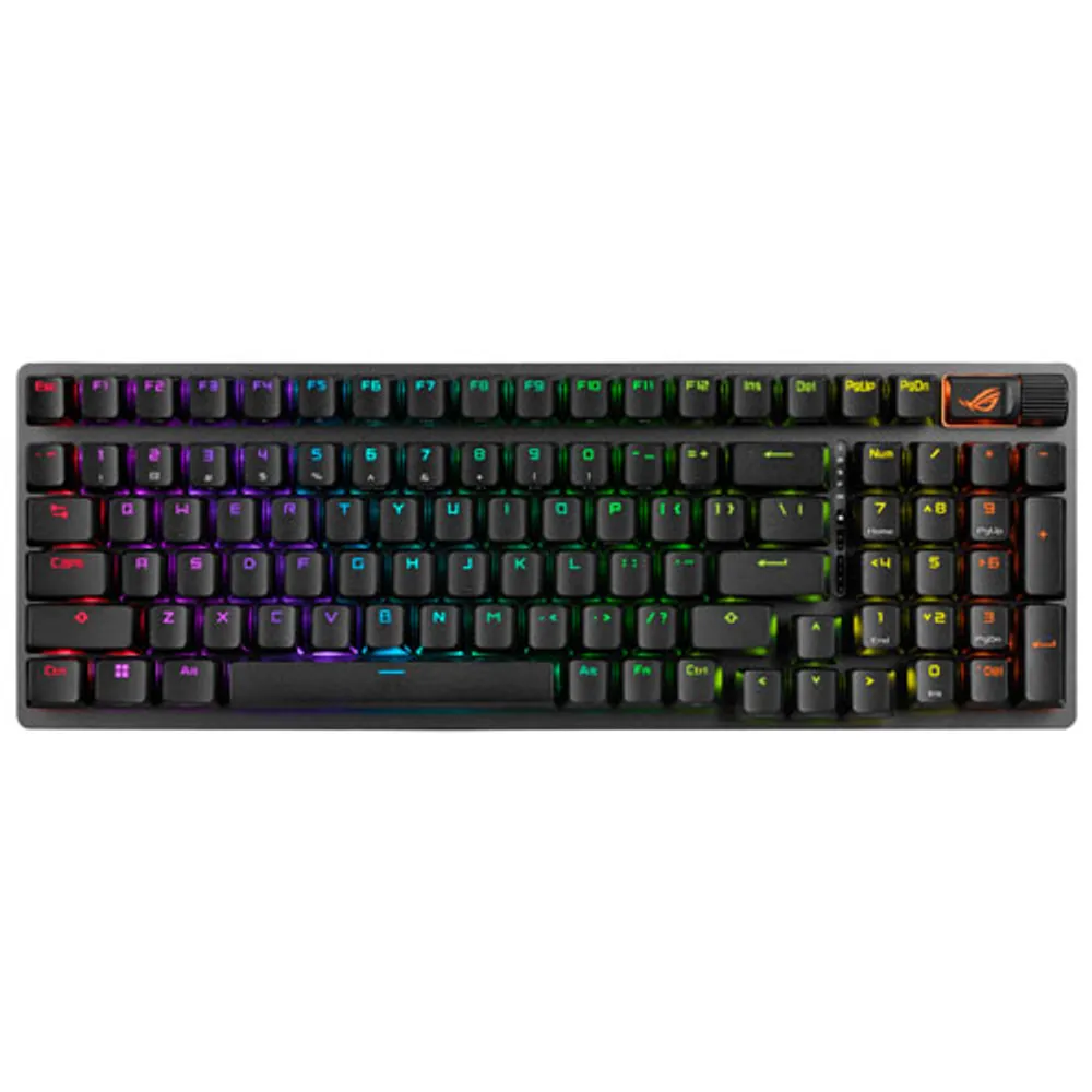 ASUS ROG Scope II 96 Bluetooth Backlit Mechanical NX Snow Gaming Keyboard - Black