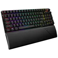 Clavier de jeu Bluetooth mécanique rétroéclairé NX Snow ROG Scope II 96 d'ASUS - Noir