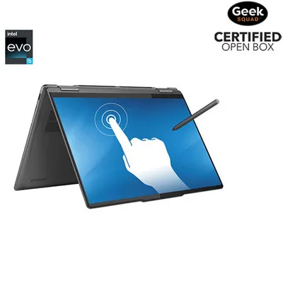 Open Box - Lenovo Yoga 7 14" Touchscreen 2-in-1 Laptop - Storm Grey (Intel Core i5-1335U/512GB SSD/16GB RAM)