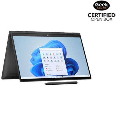 Open Box - HP ENVY x360 15" Touchscreen 2-in-1 Laptop - Black (AMD Ryzen 7 7730U/1TB SSD/16GB RAM/Windows 11)