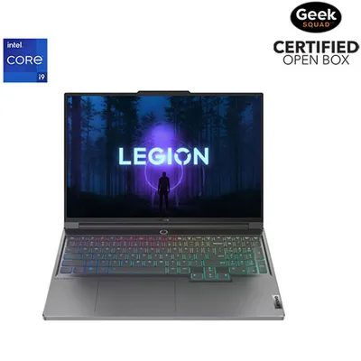 Open Box - Lenovo Slim 7i 16" Gaming Laptop - Storm Grey (Intel i9-13900H/1TB SSD/16GB RAM/GeForce RTX 4070)