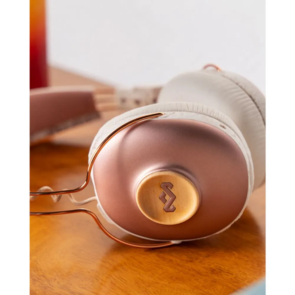 House of Marley Positive Vibration Frequency Over-Ear Bluetooth Headphones - Copper