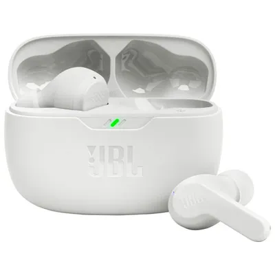 JBL Vibe Beam In-Ear Sound Isolating True Wireless Earbuds - White