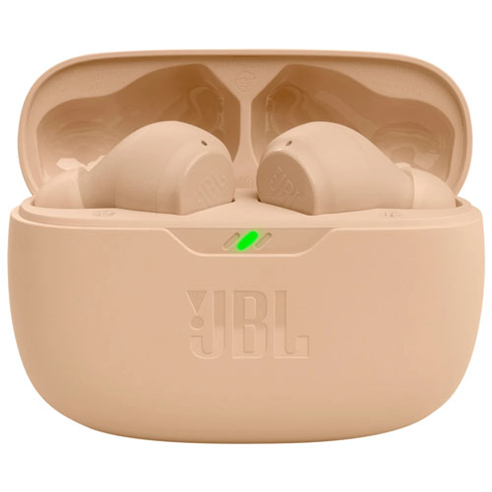 JBL Vibe Beam In-Ear Sound Isolating True Wireless Earbuds - Beige