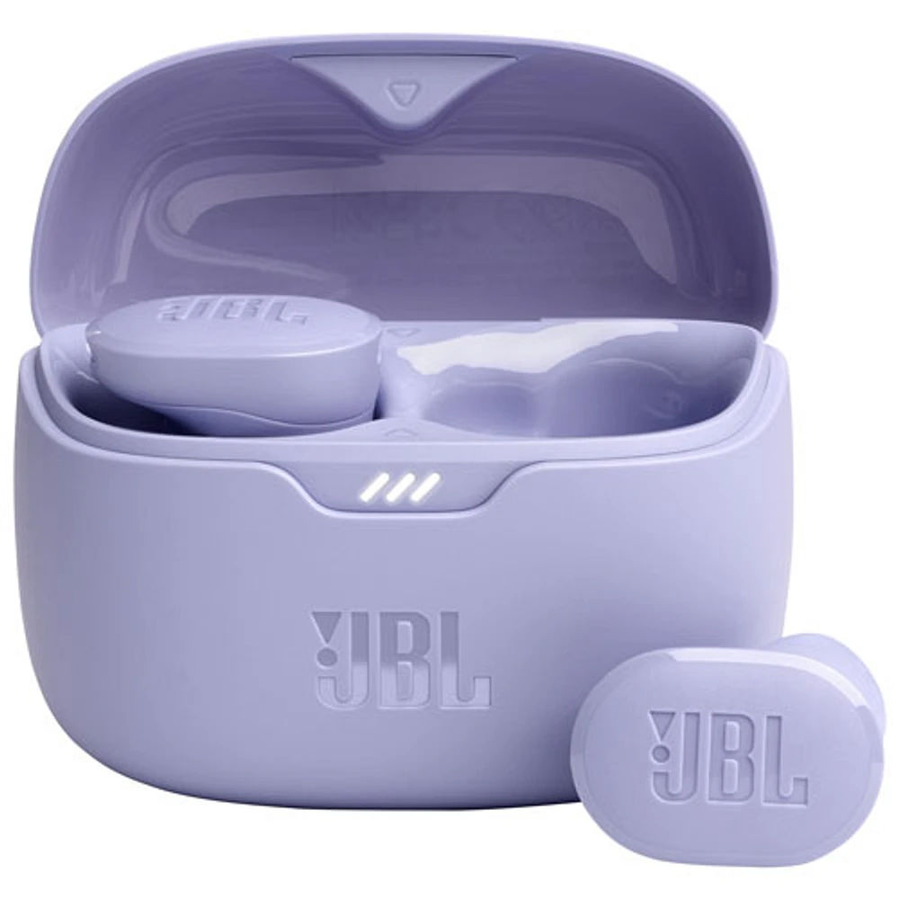 Écouteurs boutons 100 % sans fil à suppression du bruit Tune Beam de JBL - Violet