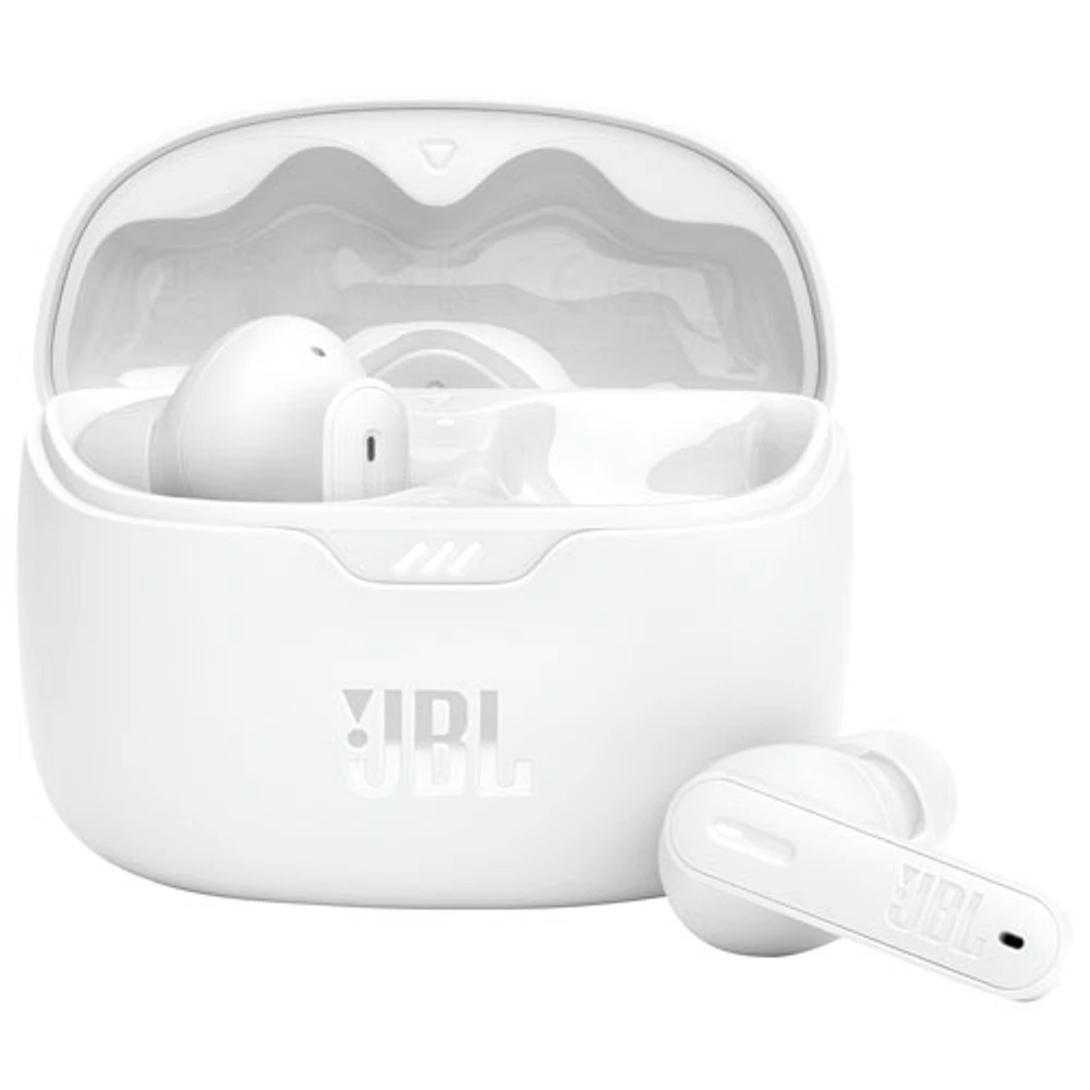 JBL Tune Beam White Wireless TWS Earbuds