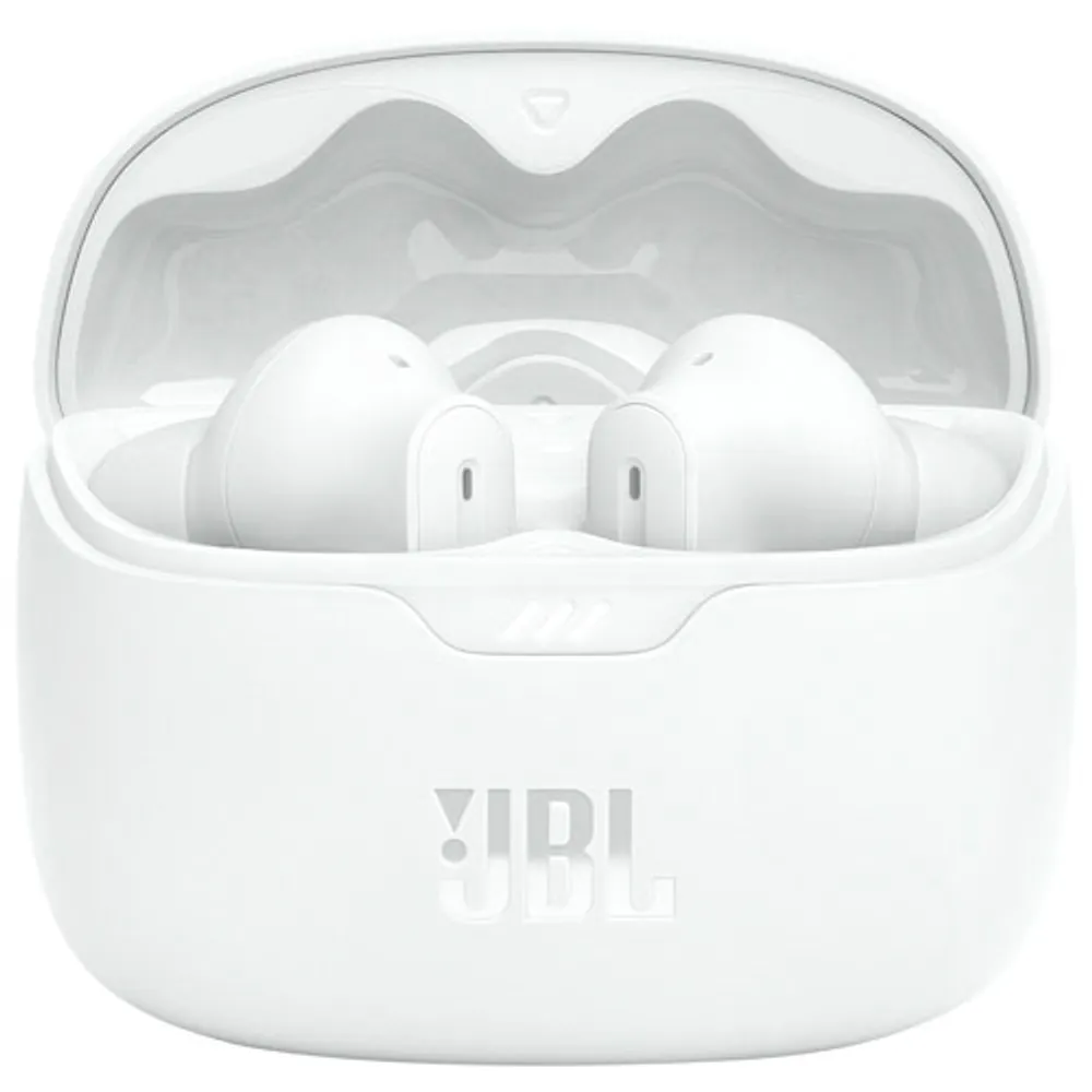 JBL Tune Beam In-Ear Noise Cancelling True Wireless Earbuds - White