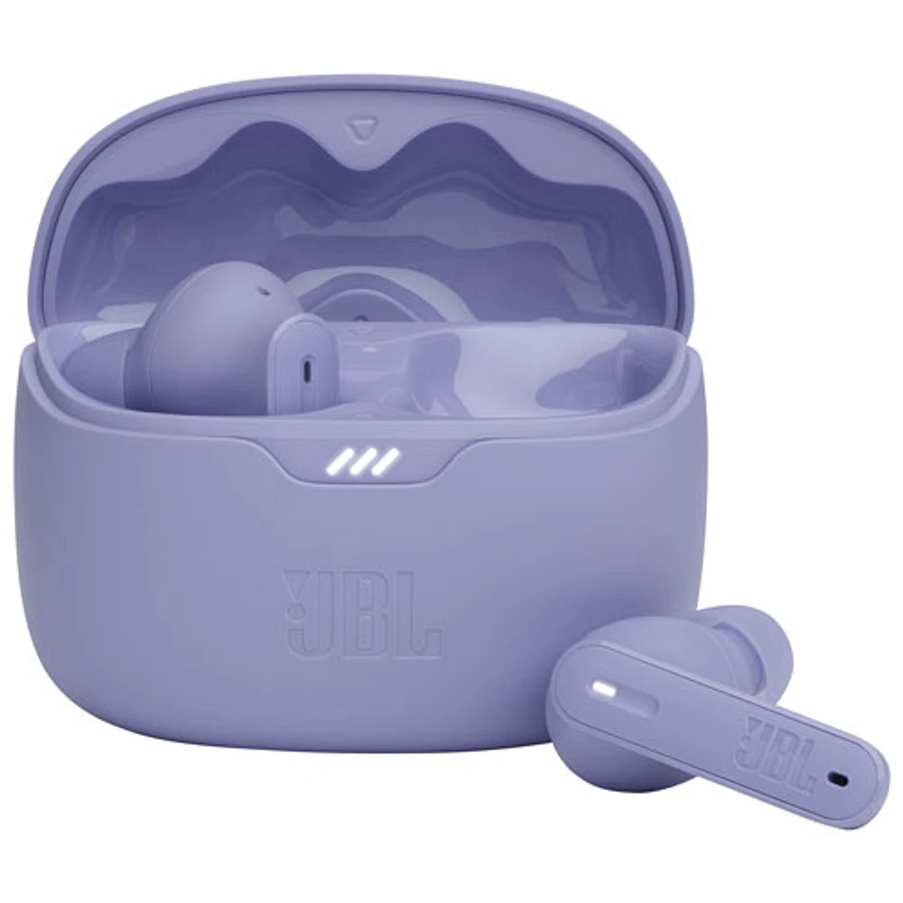 JBL Tune Beam In-Ear Noise Cancelling True Wireless Earbuds - Purple