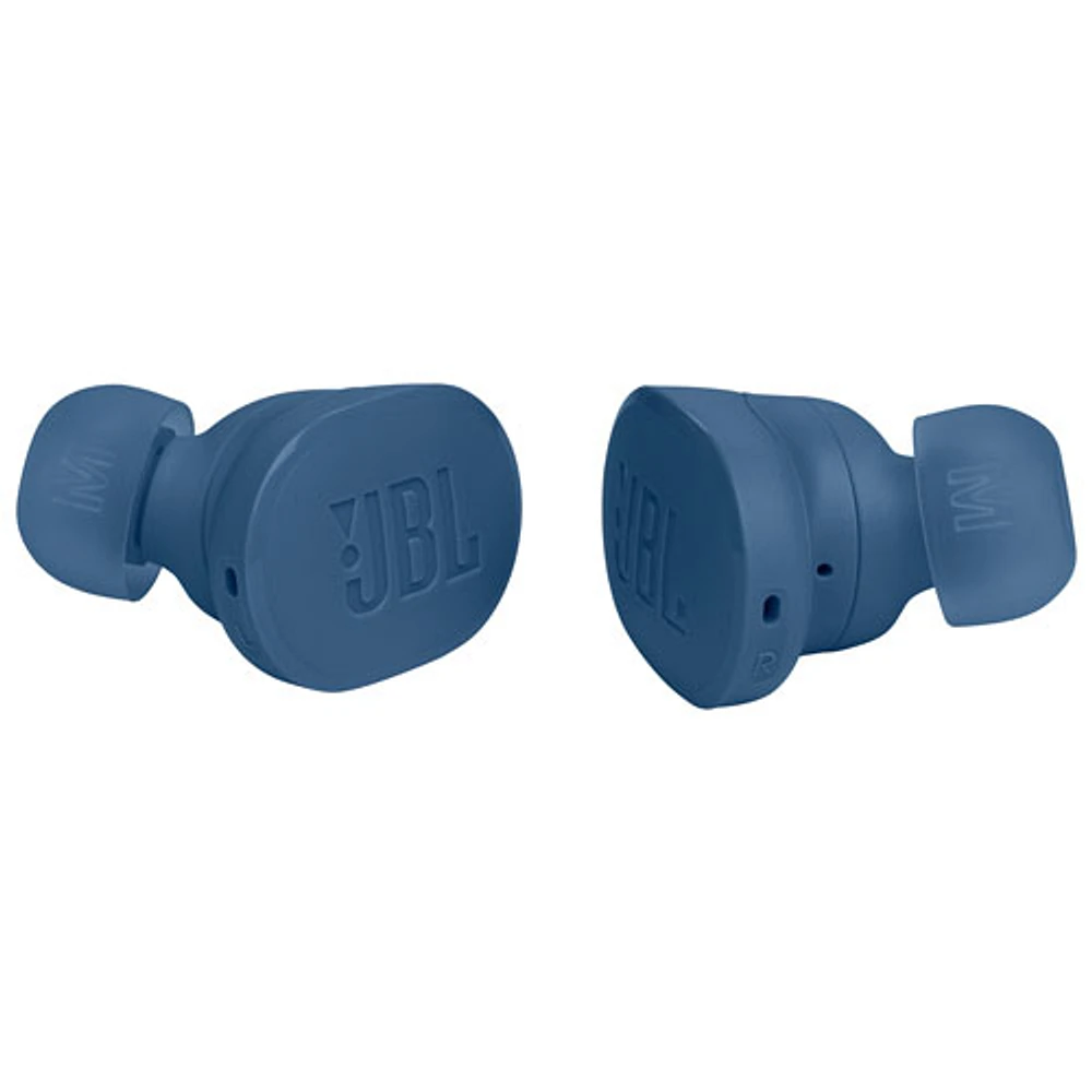 Écouteurs boutons 100 % sans fil à suppression du bruit Tune Buds de JBL - Bleu