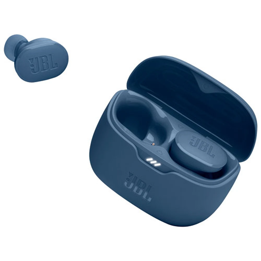 Écouteurs boutons 100 % sans fil à suppression du bruit Tune Buds de JBL - Bleu