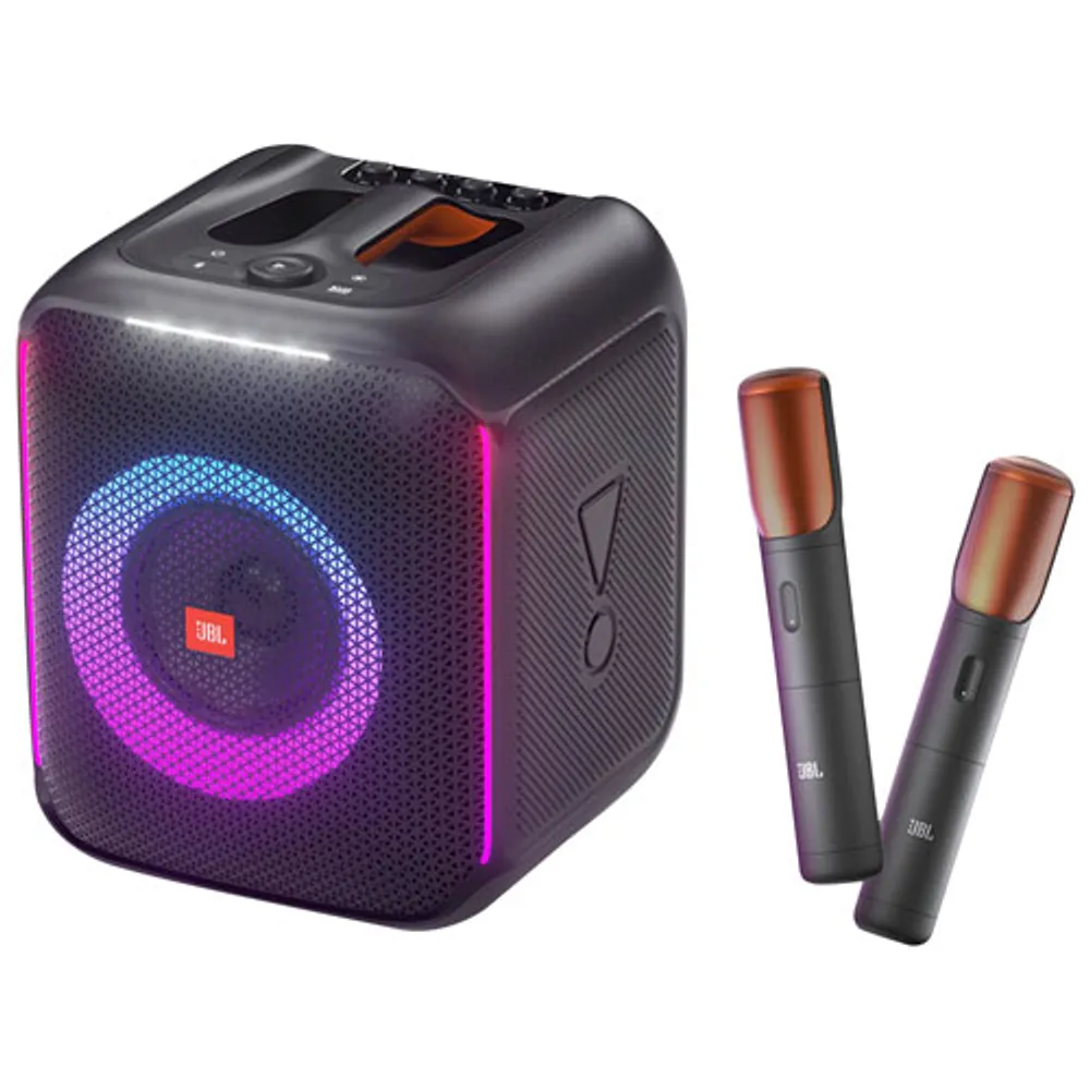 JBL PartyBox Encore Portable Bluetooth Wireless Party Speaker with 2 Microphones