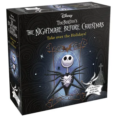Time Burton's The Nightmare Before Christmas: Take over the Holidays Card Game - English