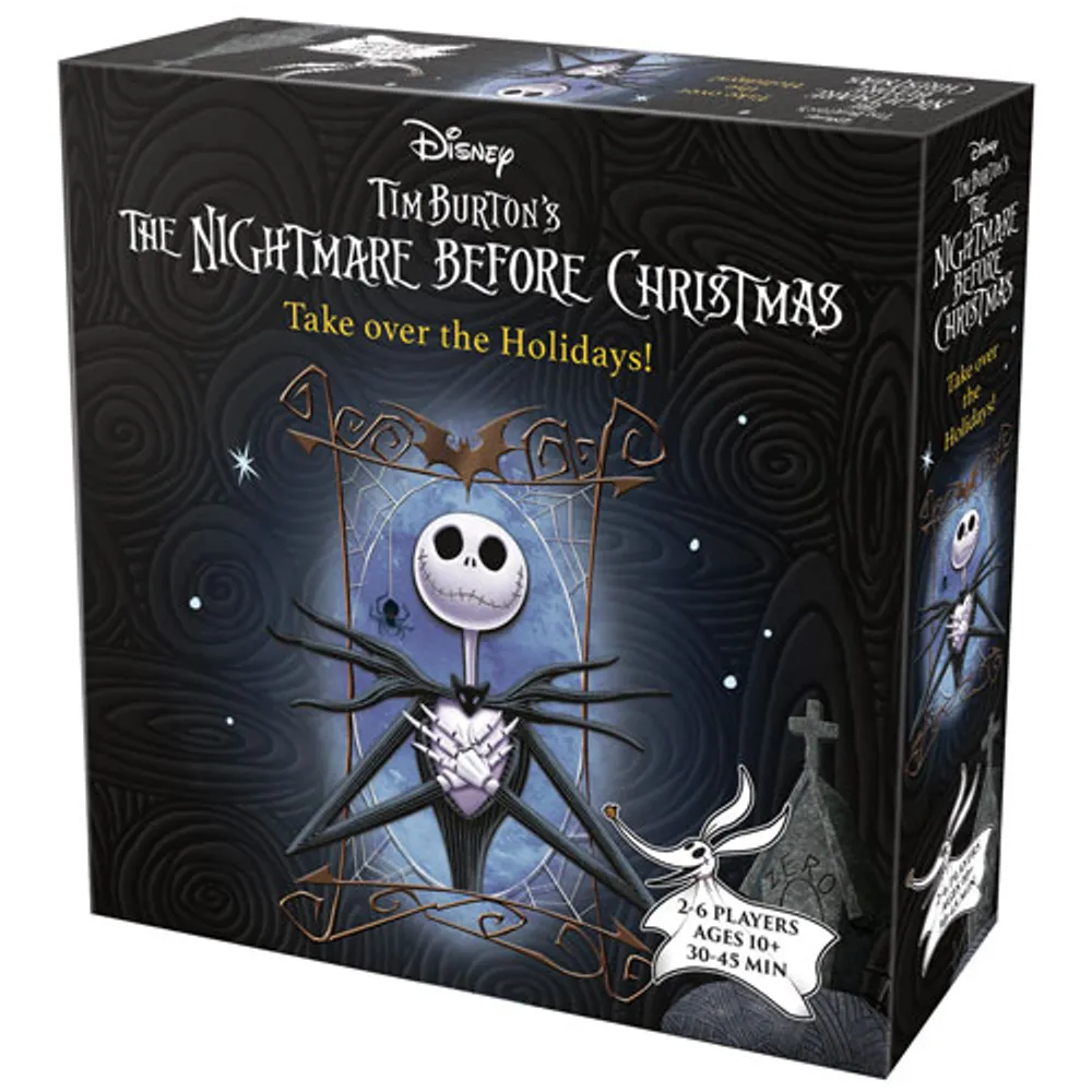 Time Burton's The Nightmare Before Christmas: Take over the Holidays Card Game - English