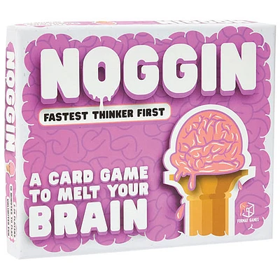 Jeu de cartes NOGGIN: Fastest Thinker First Frenzy - Anglais