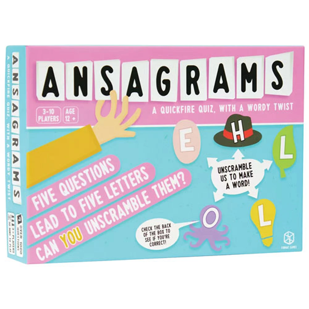 Ansagrams Card Game - English