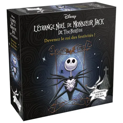 Tim Burton's The Nightmare Before Christmas: Take over the Holidays Card Game - French