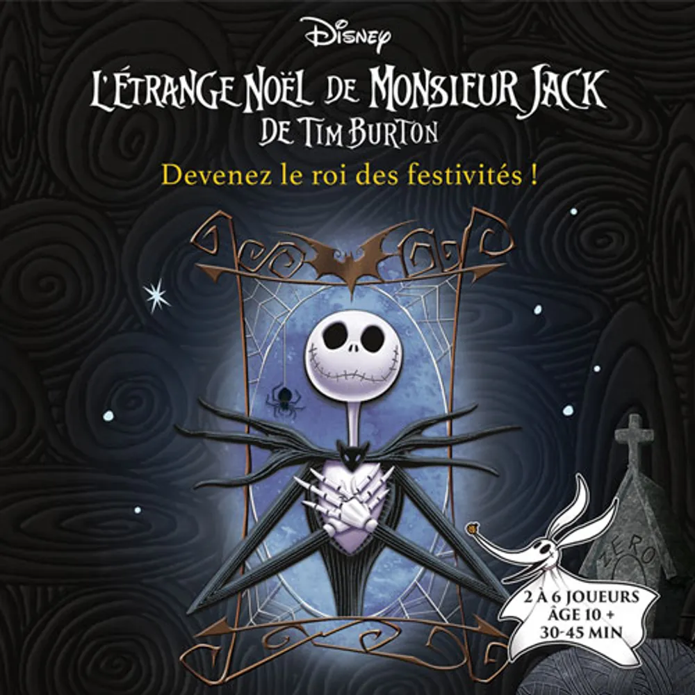 Tim Burton's The Nightmare Before Christmas: Take over the Holidays Card Game - French