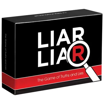 Liar Liar Card Game - English