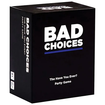 Bad Choices Card Game - English