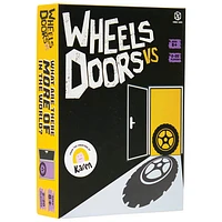 Wheels Vs Doors Card Game - English