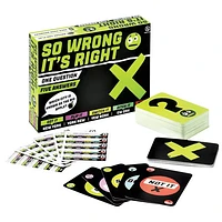 So Wrong It’s Right Card Game - English