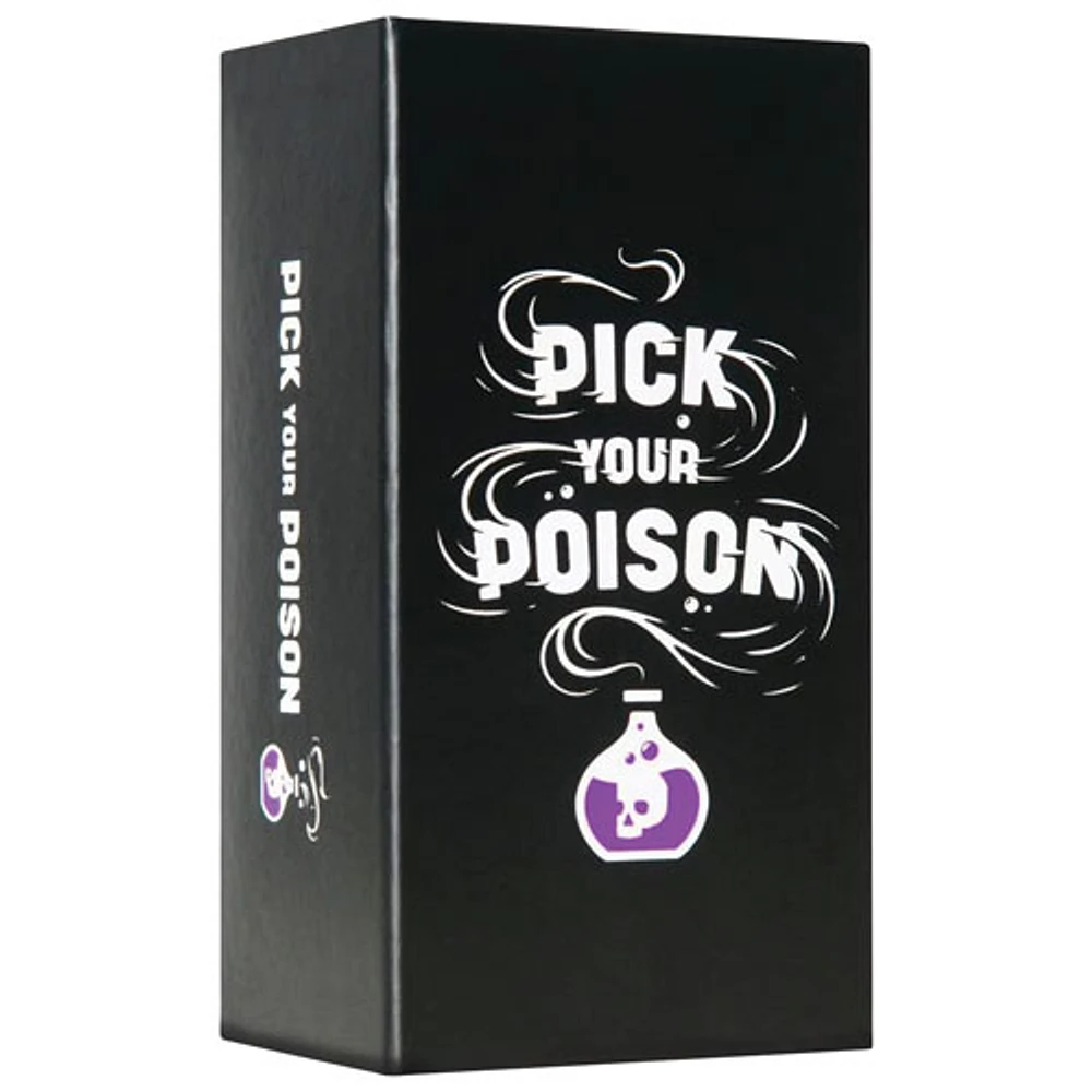 Jeu de cartes Pick your Poison - Anglais