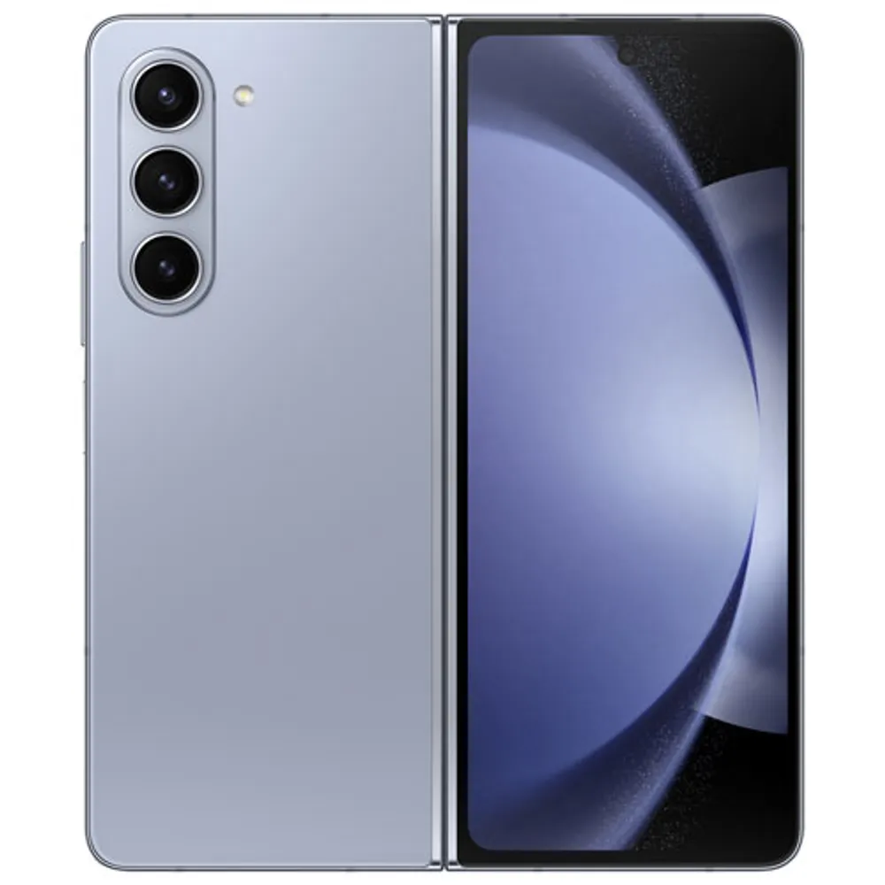 TELUS Samsung Galaxy Z Fold5 512GB - Icy Blue - Monthly Financing