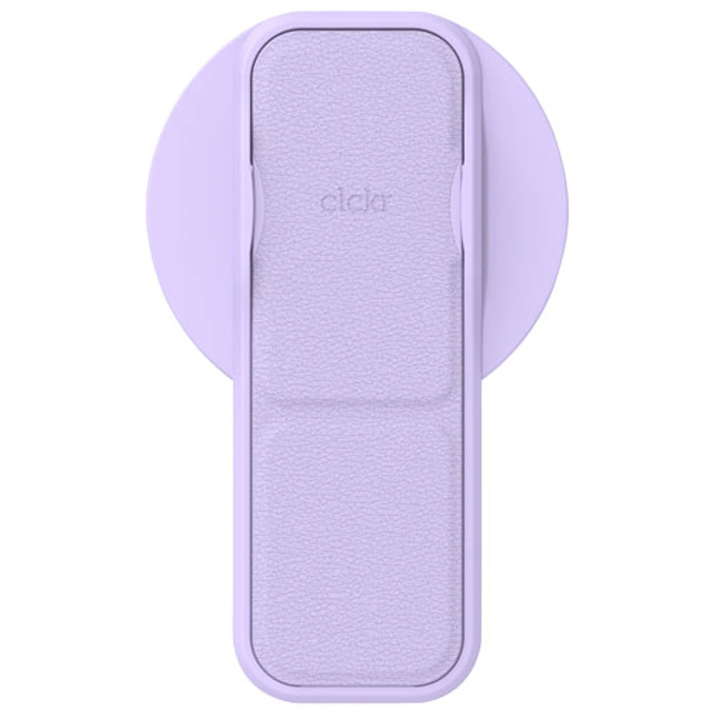 Poignée et socle MagSafe de CLCKR pour cellulaire - Lilas