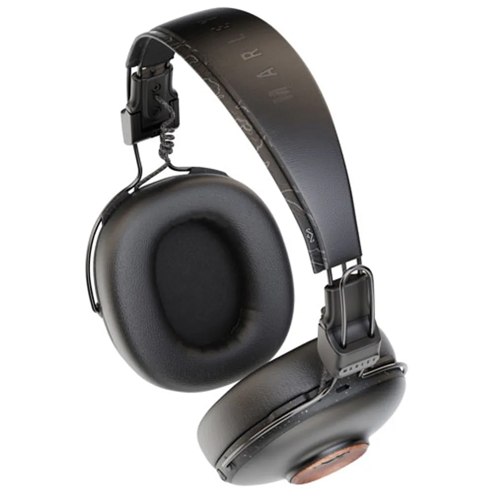 House of Marley Positive Vibration Over-Ear Bluetooth Headphones - Black