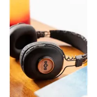 House of Marley Positive Vibration Over-Ear Bluetooth Headphones - Black