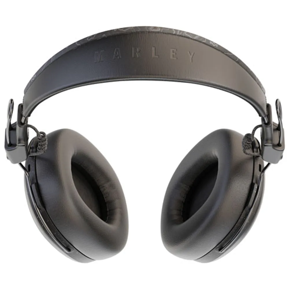 House of Marley Positive Vibration Over-Ear Bluetooth Headphones - Black