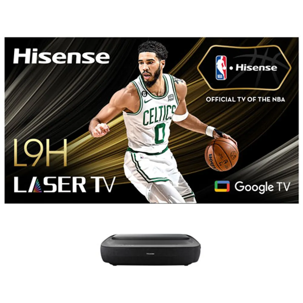 Hisense TriChroma 4K Ultra HD Smart Laser Home Theatre Projector with 120" Screen (120L9H)